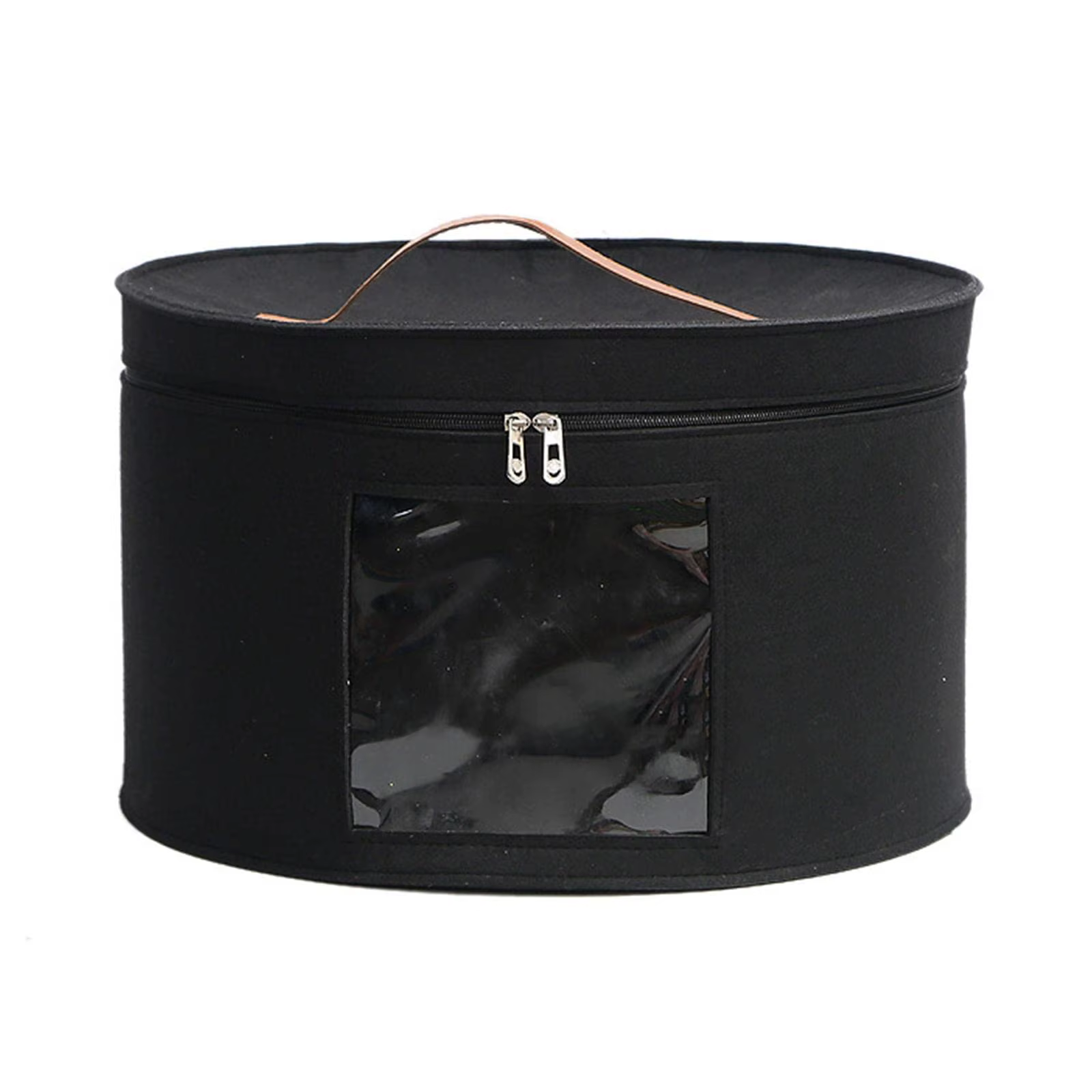 Boîte de rangement pour chapeau de voyage, grand étui rond pour chapeau, chapeau de cowboy pour femm