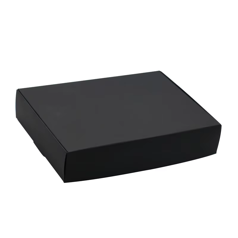 Boîtes en papier d'emballage pliantes simples de Style avion, 20x15x4cm, boîte de fenêtre d'expositi