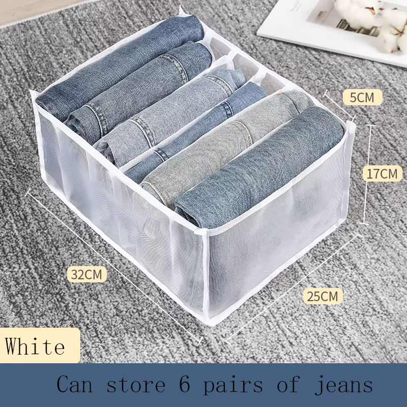 Support de rangement pour garde-robe, boîte de rangement pour jeans, tiroir pour t-shirt et leggings