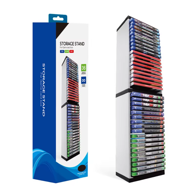Support Vertical pour disque de jeu, tour de stockage, Double couche, pour PS4, PS5, Switch, XboxOne