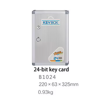 Armoire à clés murale en alliage d'aluminium, boîte à clés de gestion de sécurité, coffres-forts de 