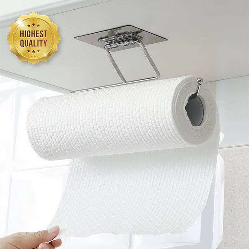 1/2pcs Porte-Papier Hygiénique Suspendu pour Salle de Bain et Cuisine, Porte-Mouchoirs, Porte-Servie