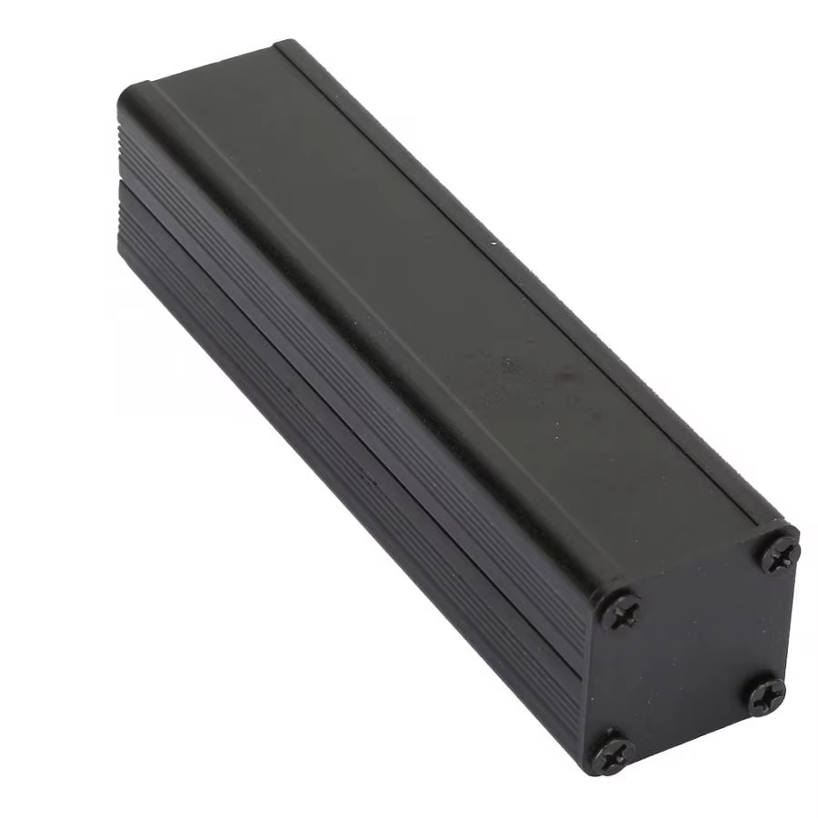 Boîte de projet électronique en aluminium, boîtier extérieur, boîtier de mélange, 25x250mm