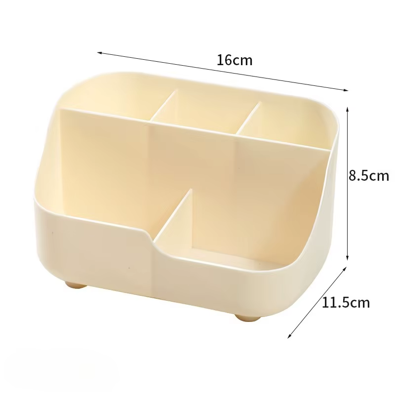 Boîte de rangement multi-compartiments-organisateur de bureau multifonctionnel et grande capacité po