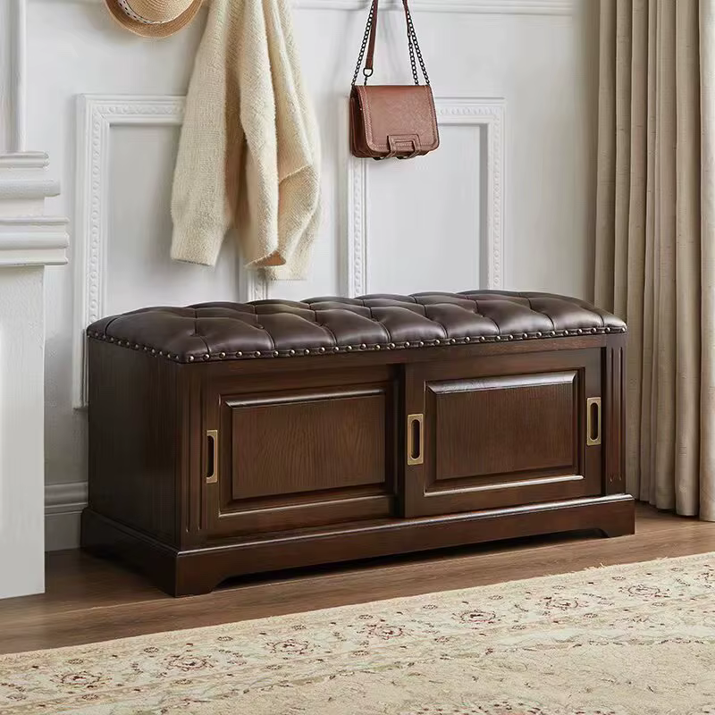 Meuble à chaussures de luxe moderne en bois, étagère à chaussures mobile design pour salon, meuble d