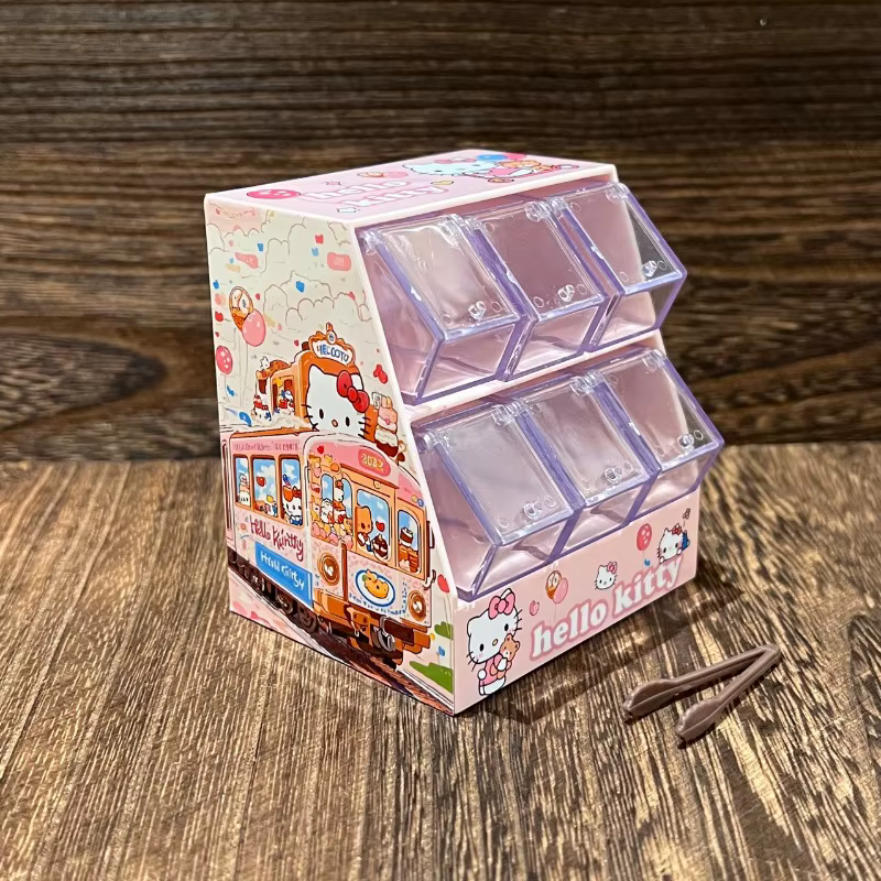 Étagère de rangement Kawaii Hello Kitty, style tiroir portable, mignonne, de dessin animé, décoratio