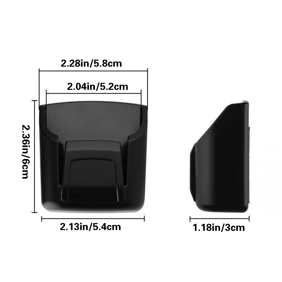 Boîte de rangement pour clés de voiture, boîte à clés pour console centrale, boîte de rangement pour