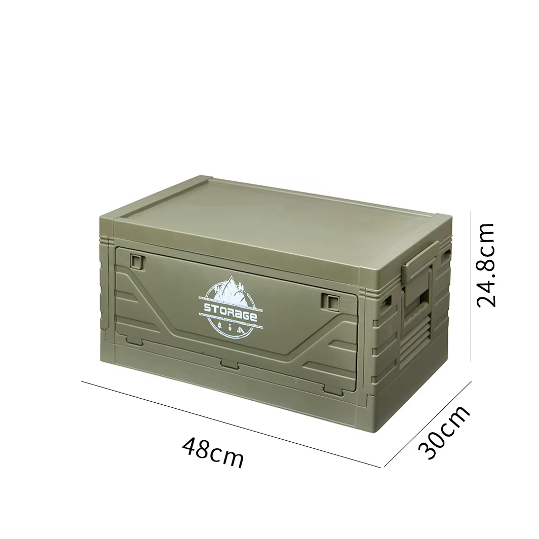 Boîte de rangement pour le camping en plein air, boîte pliable pour le coffre de voiture, boîte de r