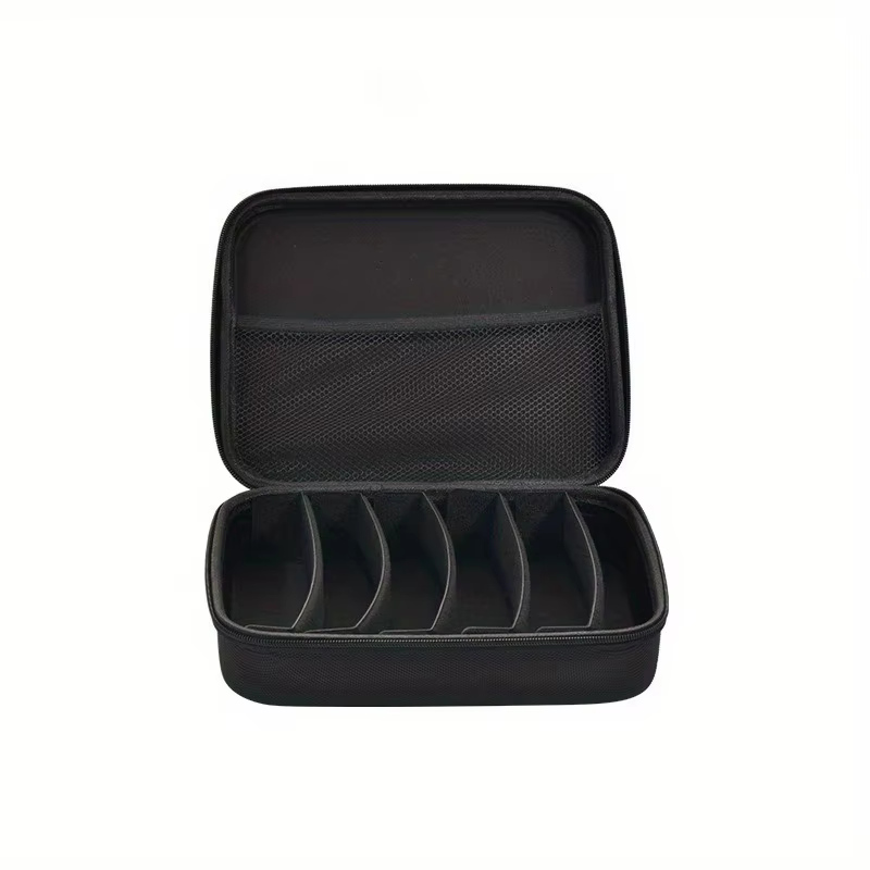 Boîte de rangement pour lunettes réglable à 6/7 compartiments |   Organisateur de lunettes portable 
