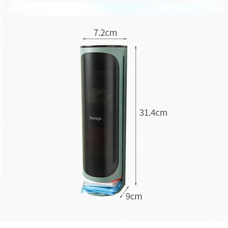Tenture murale sac en plastique stockage sac poubelle boîte de rangement support cuisine salle de ba