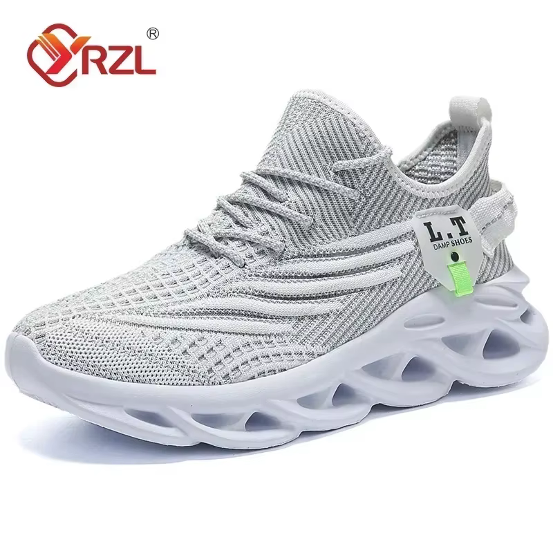 Chaussures de sport noires pour hommes et femmes, baskets décontractées respirantes en maille pour l