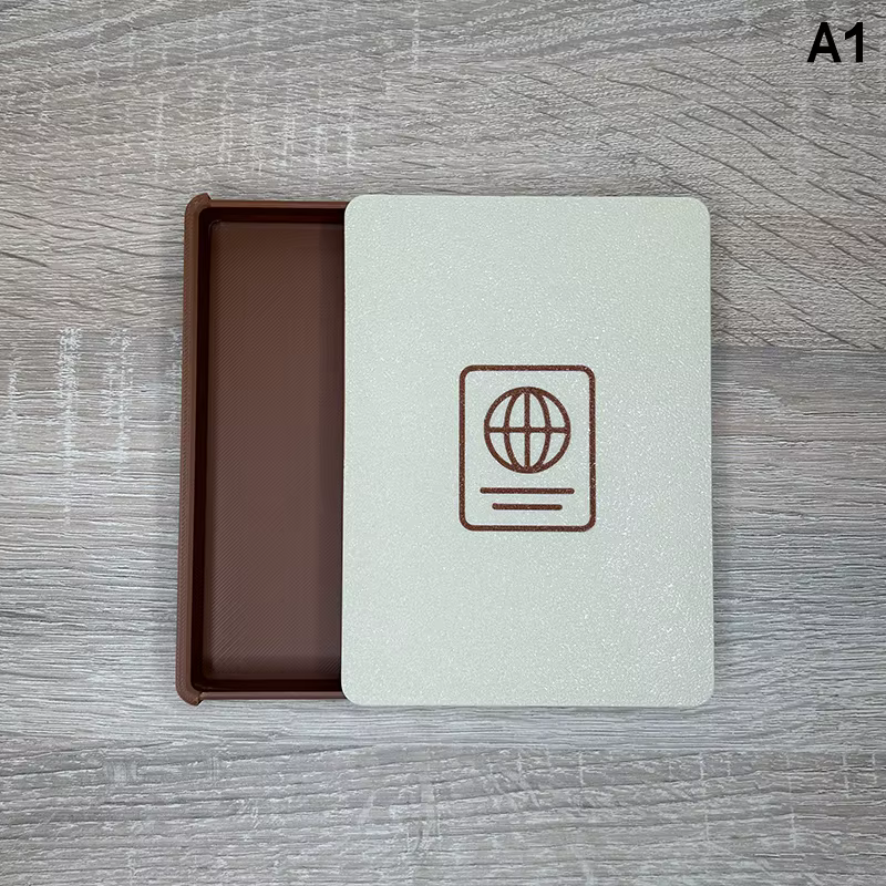 Boîte de rangement pour passeport, organisateur de documents de voyage, étui de rangement pour carte