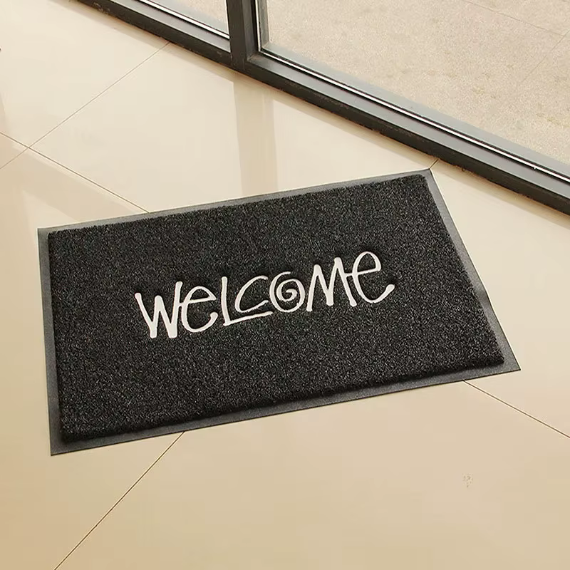 Tapis de bienvenue en PVC, semelle intérieure de remplacement, tapis de sol, couverture de cuisine, 