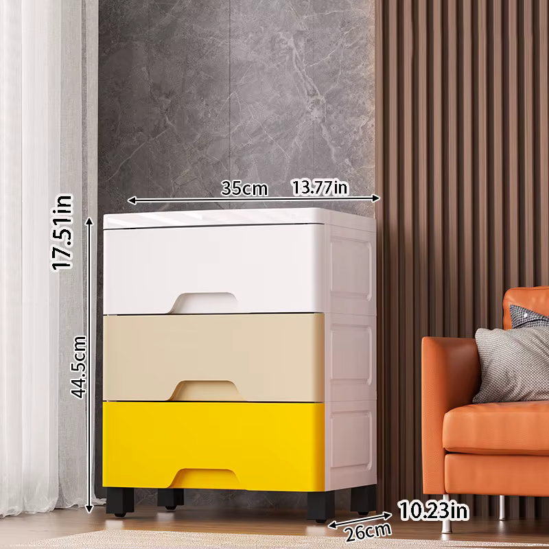 Un meuble de rangement indispensable pour les minimalistes ! Doté d'un design Morandi à blocs de cou