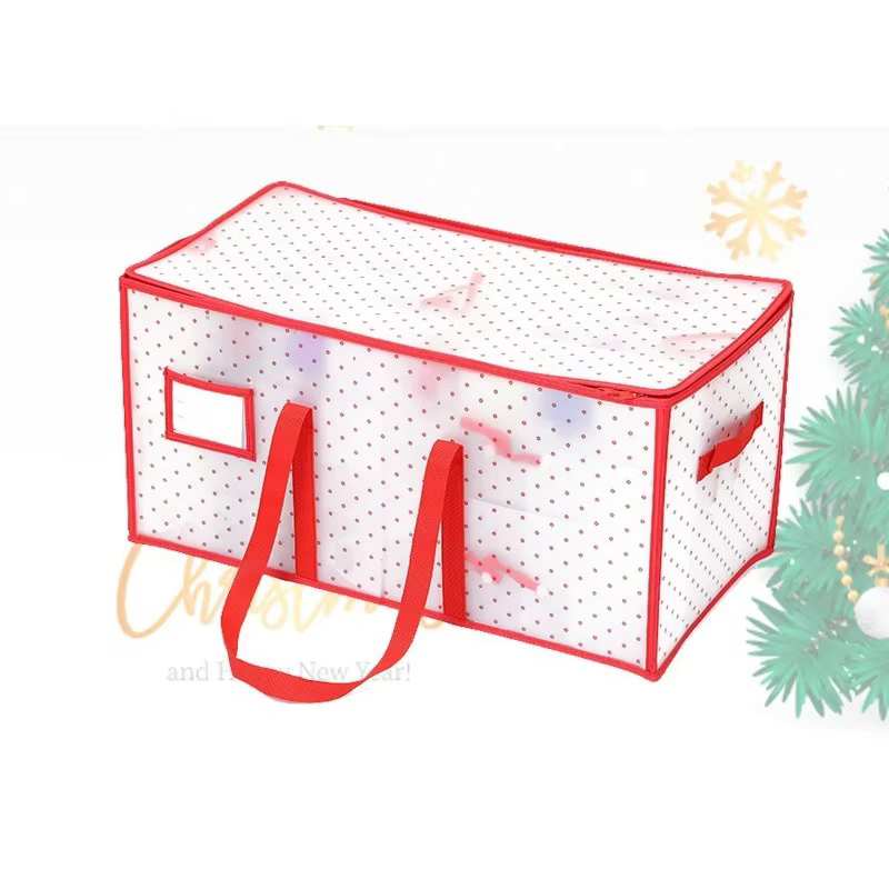 Boîte de rangement spéciale en matériau PP, cadeau de noël, décoration de boule colorée, boîte de ra