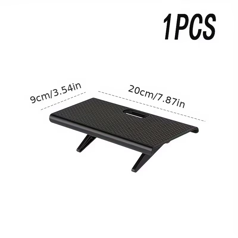 Étagère de rangement supérieure pour écran de télévision, support de rangement pour écran d'ordinate
