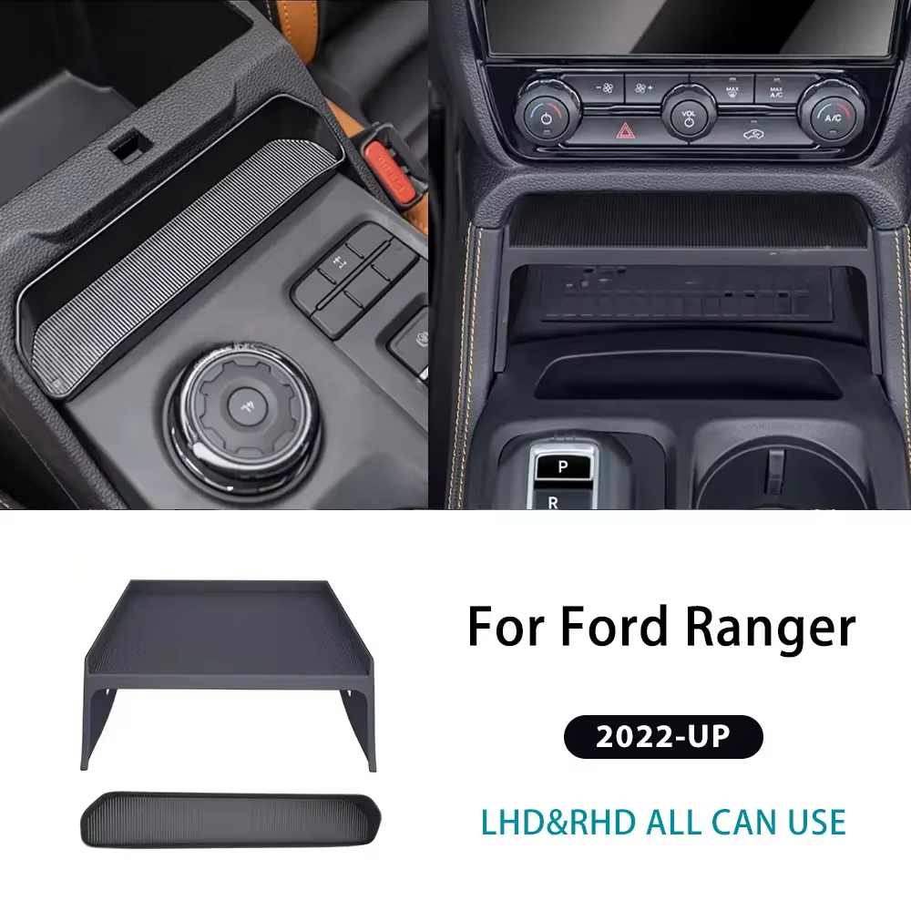 Boîte de rangement pour console centrale de voiture, pour Ford Ranger T9 2022 2023 2024 2025, access