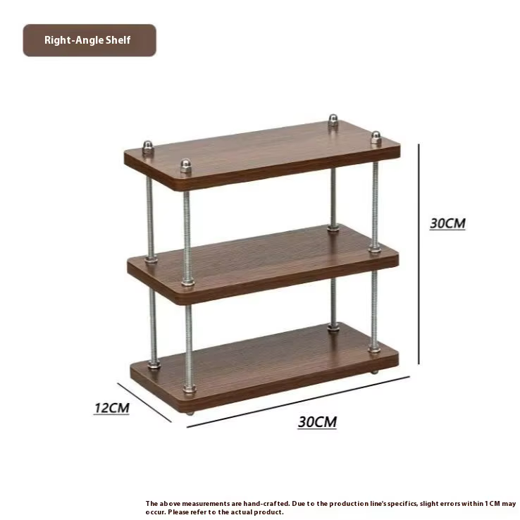 Étagère réglable de style Vintage pour cuisine, salon, bureau, support de rangement pour espace, por
