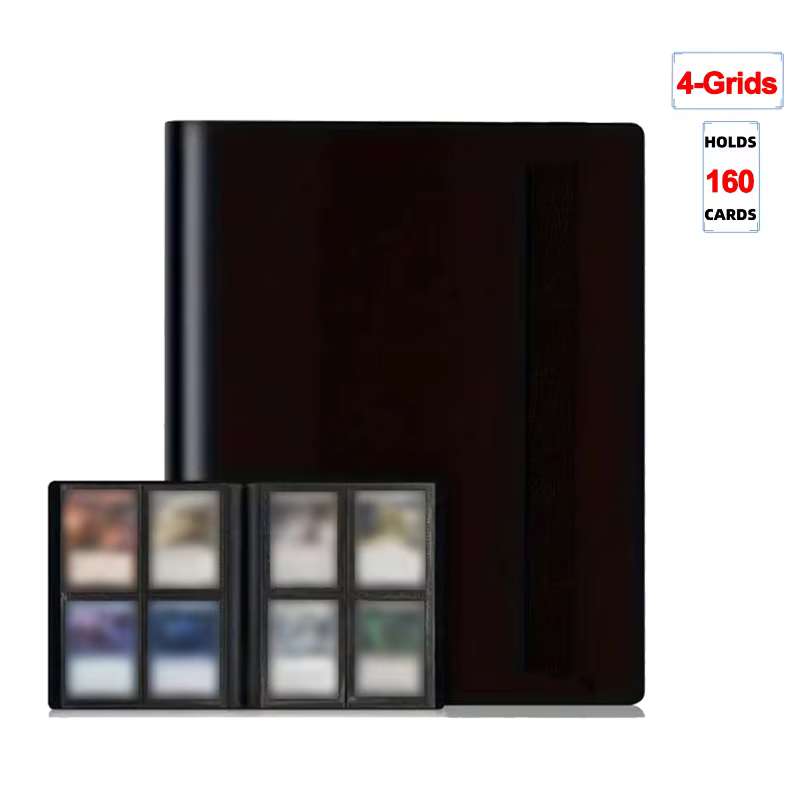 Classeur de cartes 160/360/480, 1 pièce, porte-cartes à collectionner, livre de cartes à chargement 