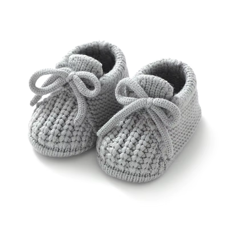 Chaussures de première marche à semelles souples pour nouveau-nés, garçons et filles de 0 à 18 mois,