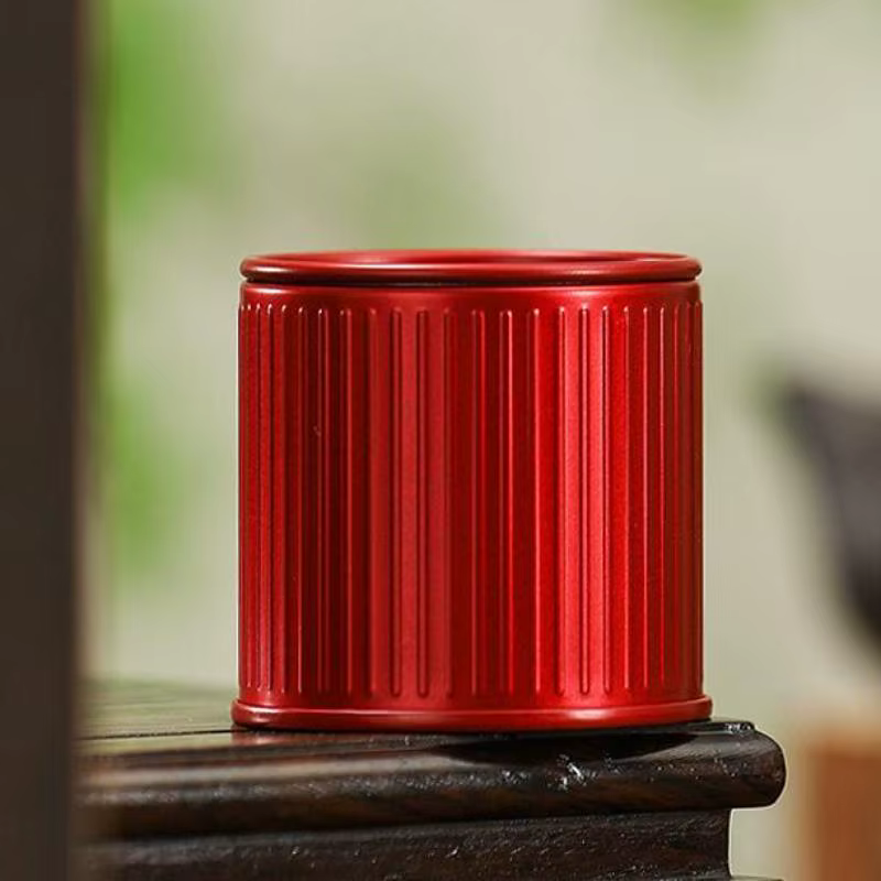 Boîte à thé scellée, conteneur de rangement de cuisine, pot rond en étain, boîte à bonbons en fer, b