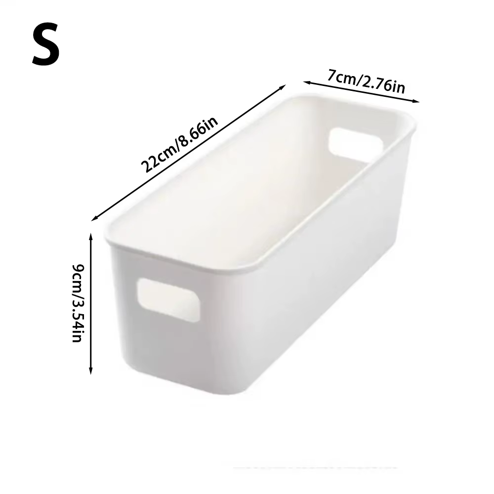 Boîte de rangement de bureau empilable Portable, grande capacité, organisateur de cuisine sans couve