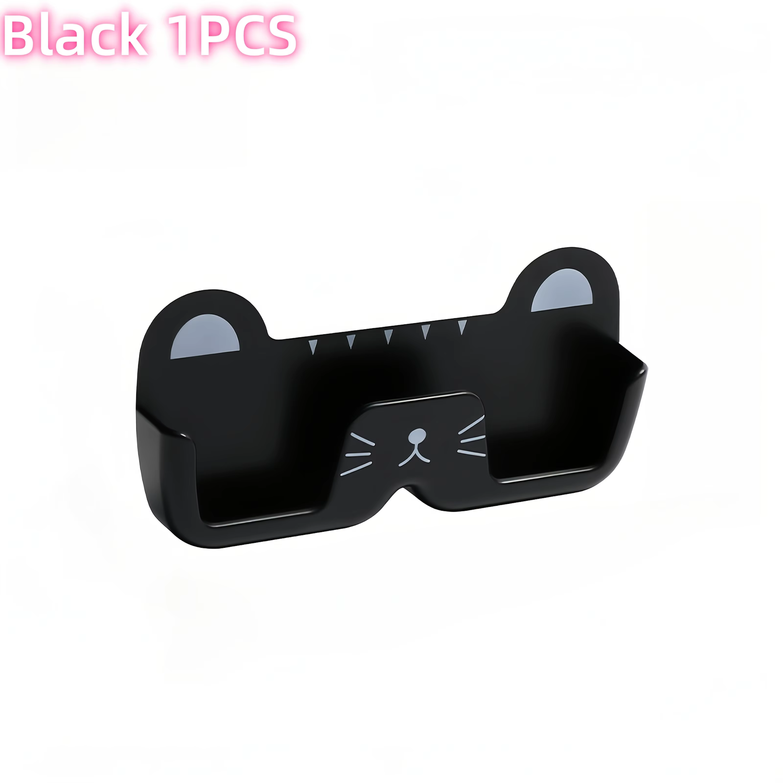 Support de rangement de lunettes de chat mignon, boîte de rangement de lunettes Portable domestique,
