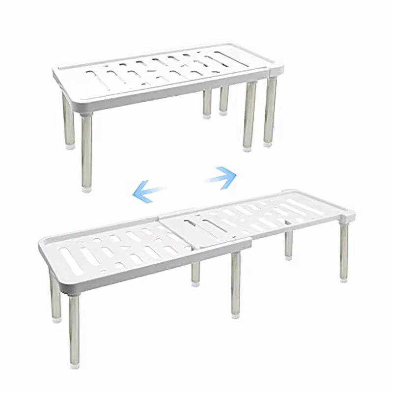 Étagère extensible (1 pièce), support de rangement polyvalent, organisateur de bouteilles d'assaison