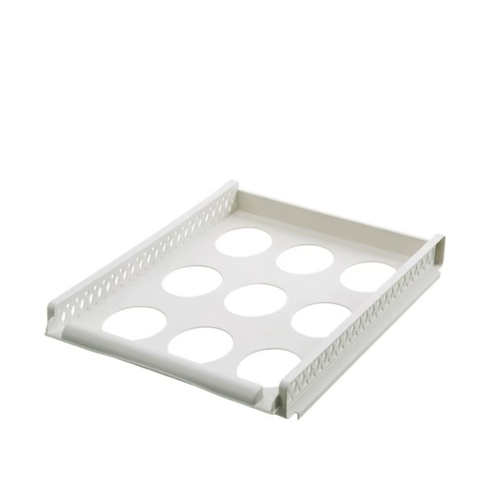 Étagère de rangement pour vêtements en plastique, grande capacité, empilable, avec compartiments sup