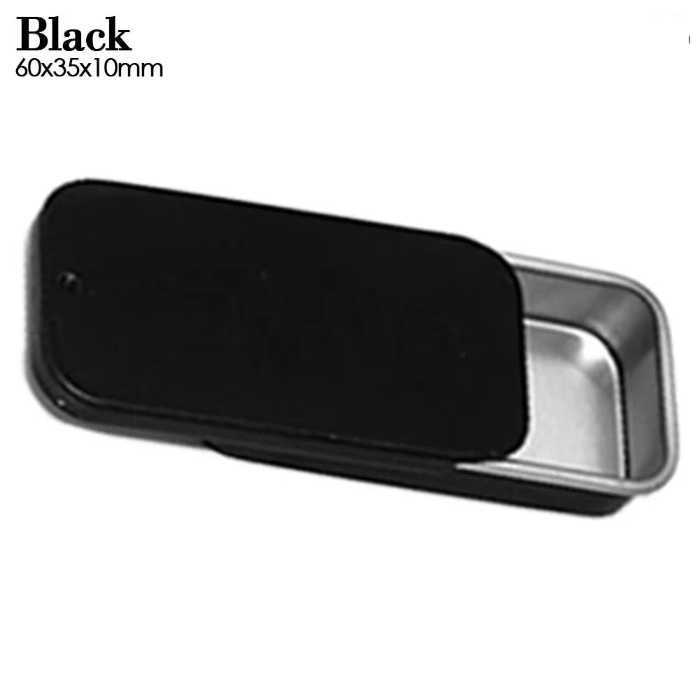 AfricMini-Boîte rectangulaire en métal, 18 boîtes en fer blanc, étuis à pilules à bonbons, bacs à ch