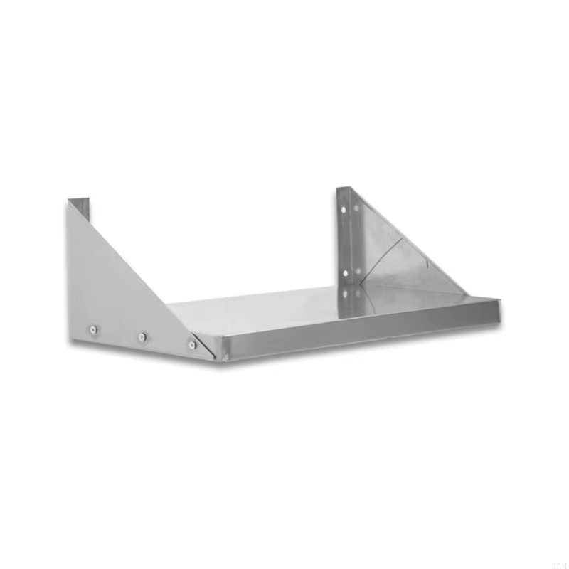 Étagère murale en acier inoxydable poli qualité supérieure, pour cuisine, salle bains, Garage, range
