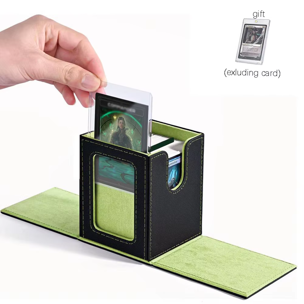 100 + nouvelle boîte de rangement de cartes TCG MT jeu de société commandant carte transportant boît