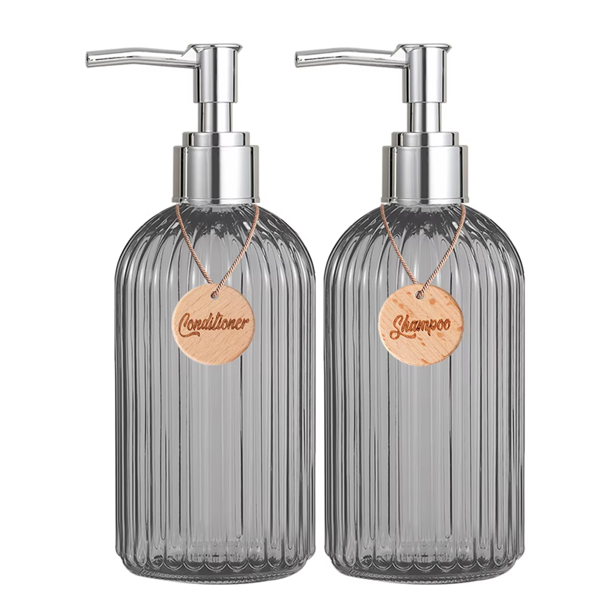 Conteneurs de douche pour shampoing, après-shampooing et lavage du corps, comptoir de salle de bain,