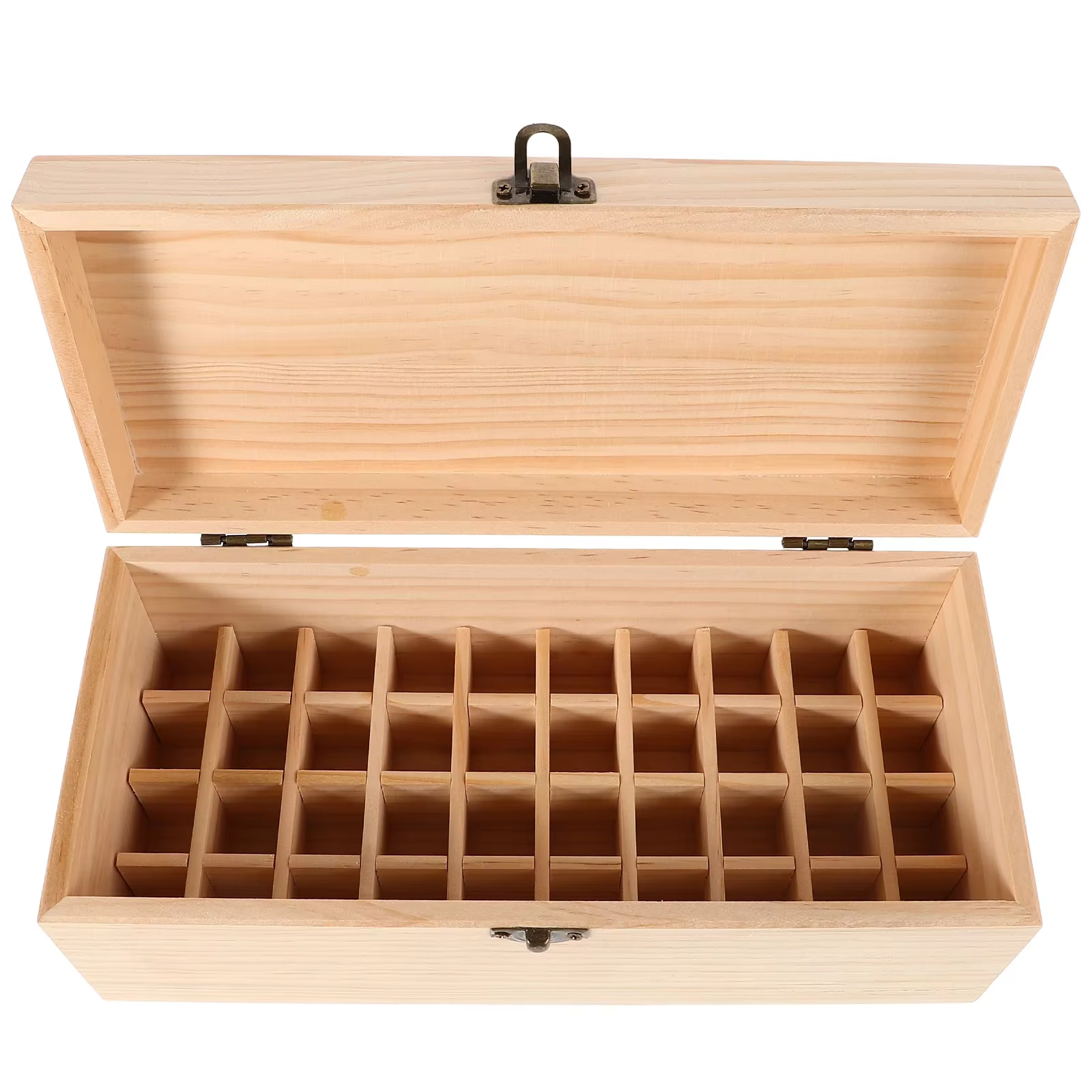 Boîte de rangement en bois pour huiles essentielles, 40 compartiments, boîte de présentation pour 40