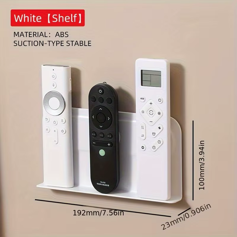 1 pièce de stockage de ruban magnétique télécommandé, mural sans perçage, panneau de prise de patch 