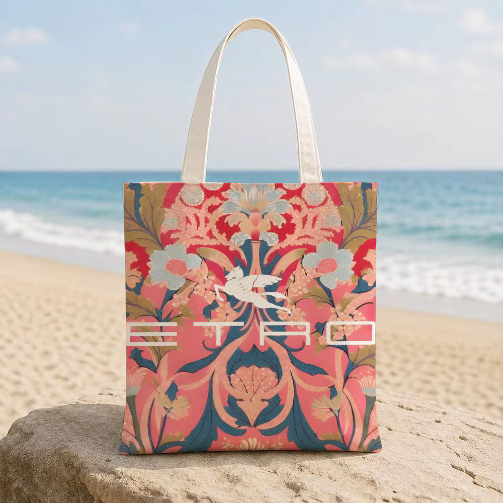 Sacs de rangement de marque E-ETRO, sac en toile pour femmes, sac fourre-tout de grande capacité, sa