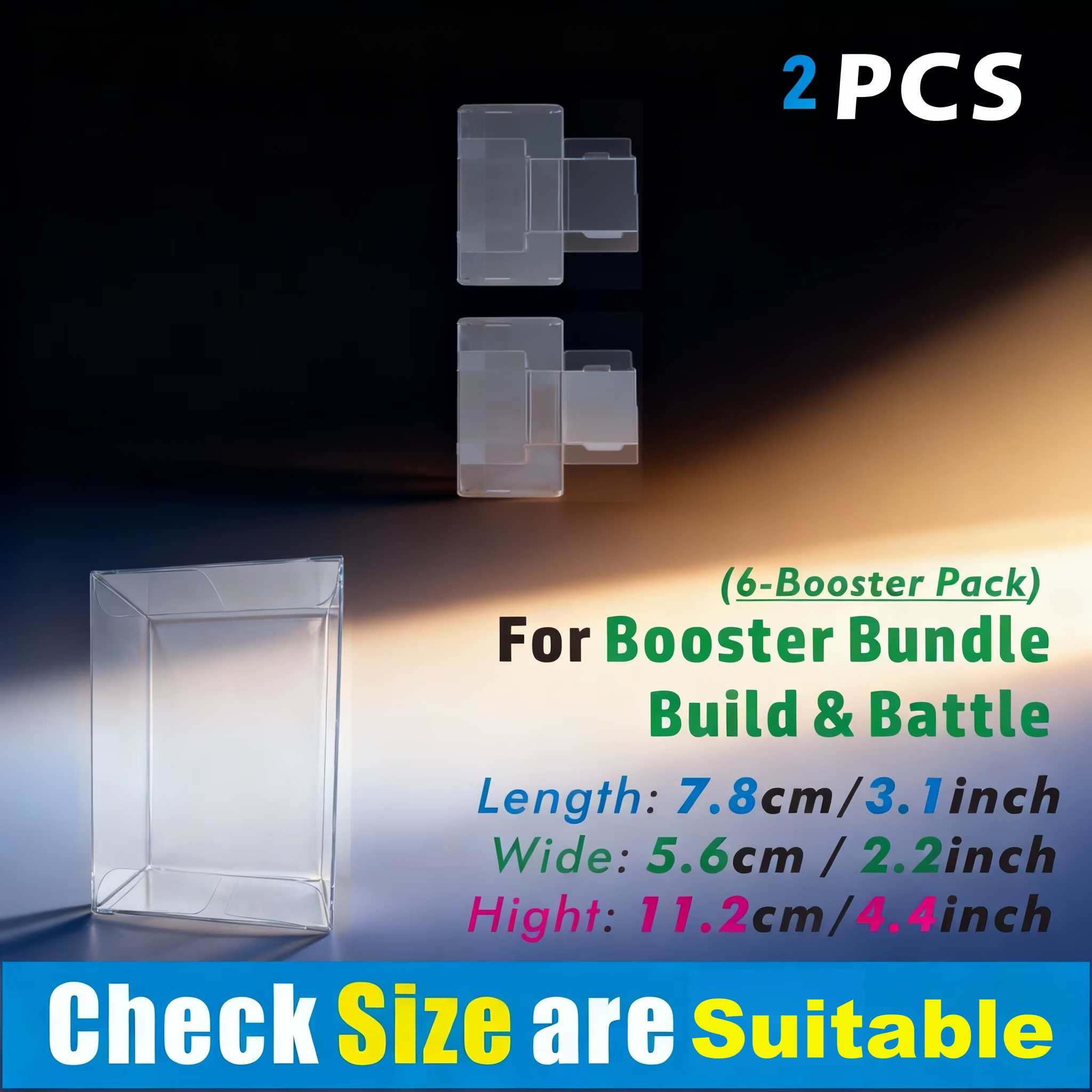 Organisateur de rangement pour cartes Blaster Box - Convient aux cartes à collectionner standard, co
