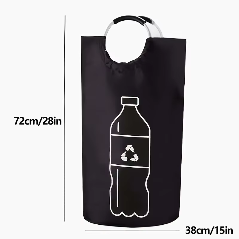 Panier de rangement pour bouteilles de boissons de grande capacité, sac de collecte pour bouteilles 