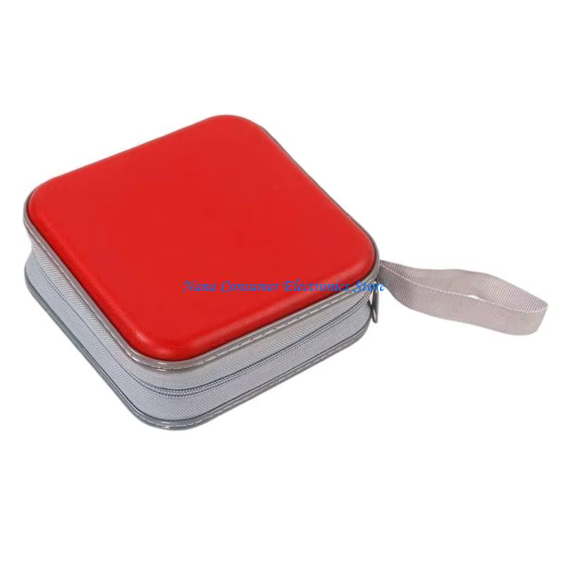 G7NE – étui DVD 48 capacités, support rangement pour en plastique dur, portefeuilles pour DVD organi