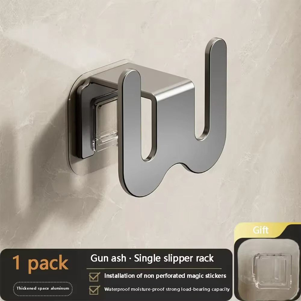 Support de rangement de chaussures Simple Non perforé, porte de salle de bains avec Drainage sur le 