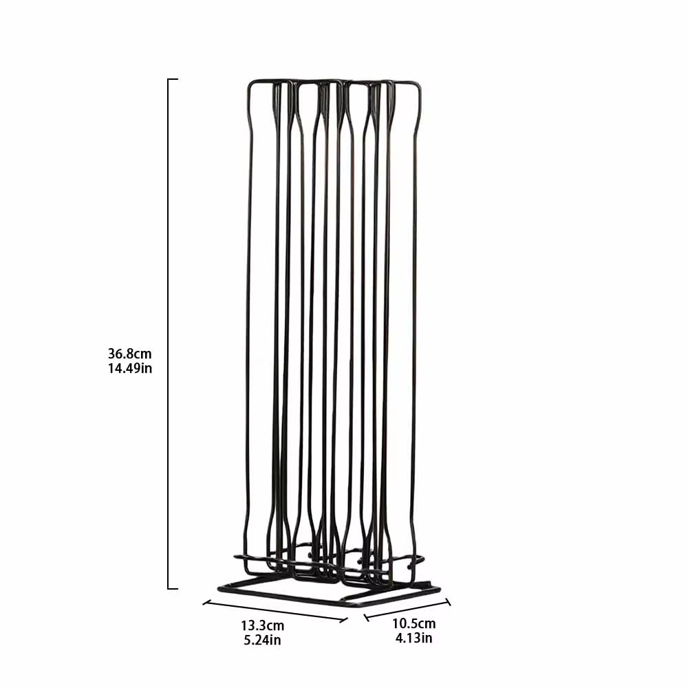 Support de rangement pour capsules de café en fer (60 capsules), support de tri pour capsules Nespre