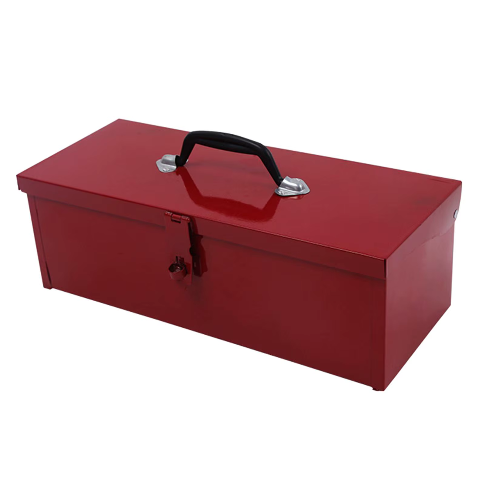 Mallette de rangement à poignée portable, boîte à outils en métal, boîte à outils multifonctionnelle