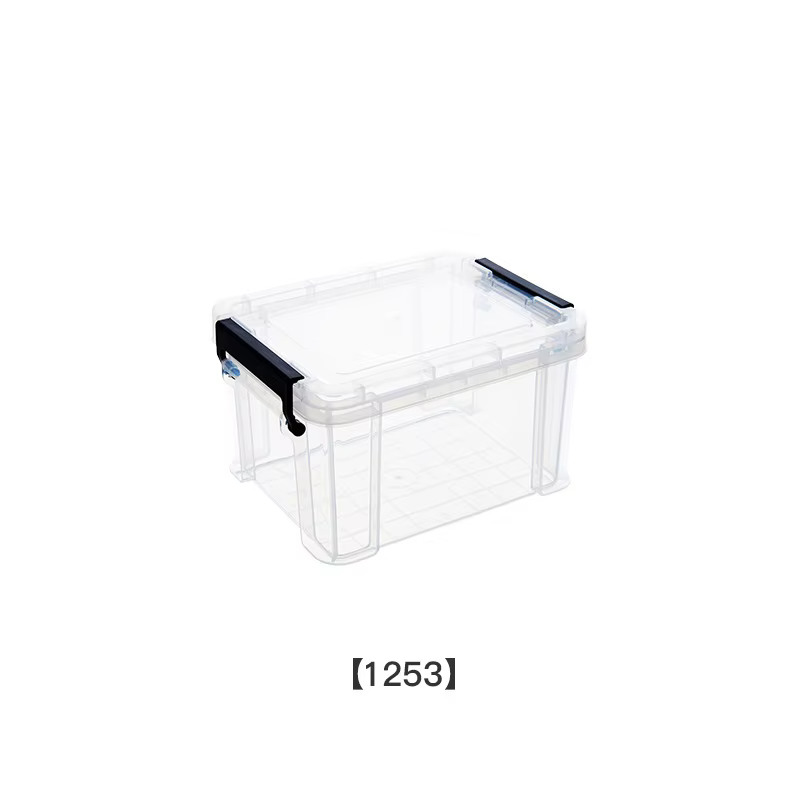 Mini boîte de rangement en plastique Transparent, 1 pièce, boîte de rangement d'articles divers, piè
