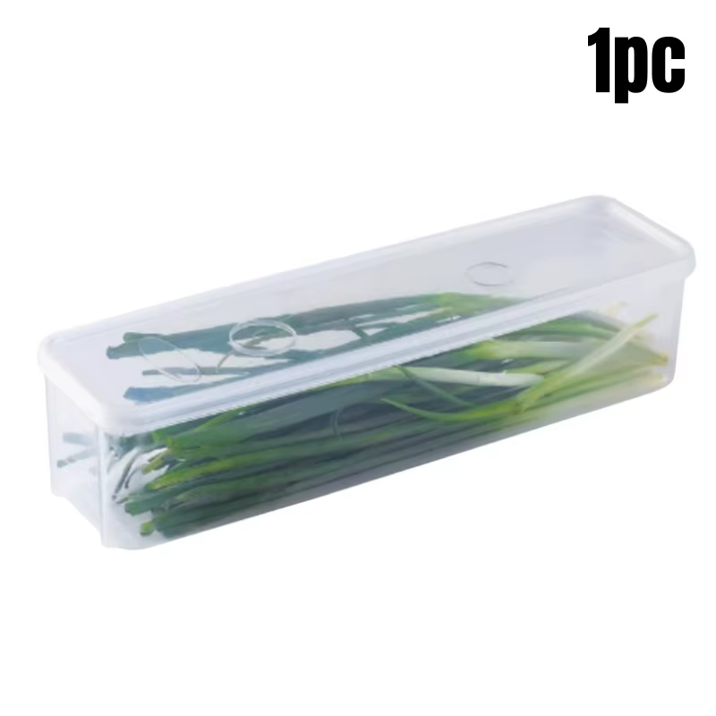 Boîtes de rangement pour réfrigérateur avec couvercle, boîte de conservation en plastique pour alime