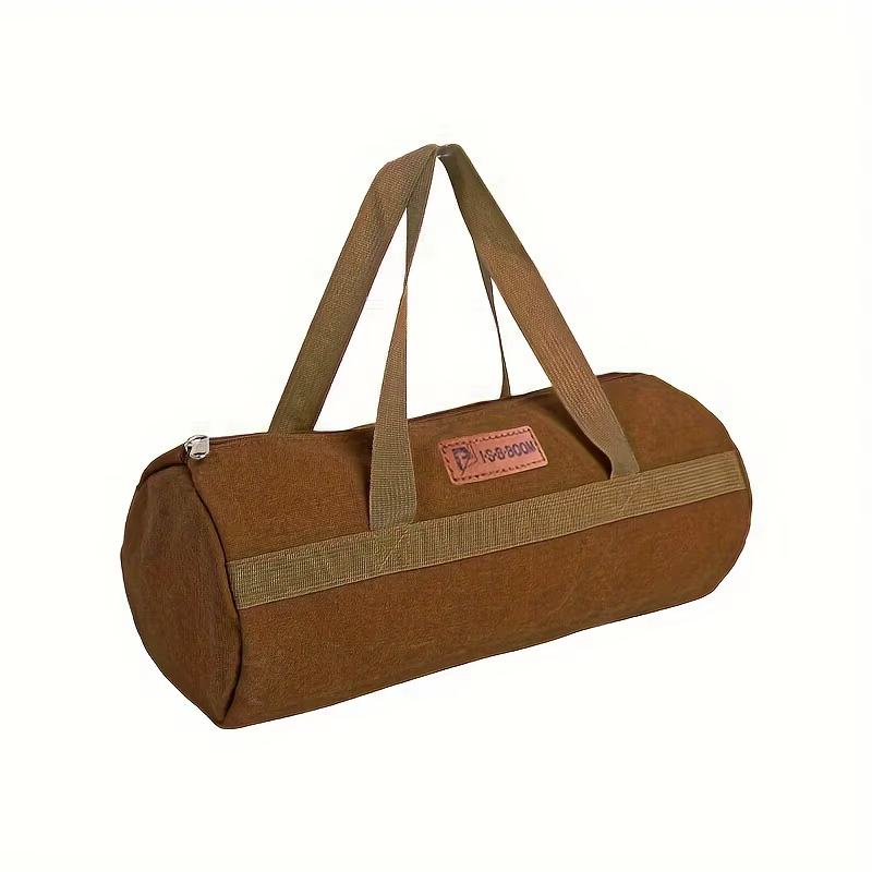 Sac de rangement pour outils de Camping, sac cylindrique de grande capacité pour piquet de tente, sa