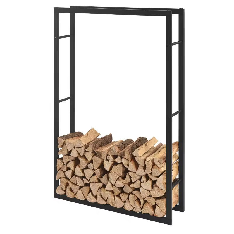 Support de rangement pour bois de chauffage, support de rangement intérieur pour bois, cadre de supp