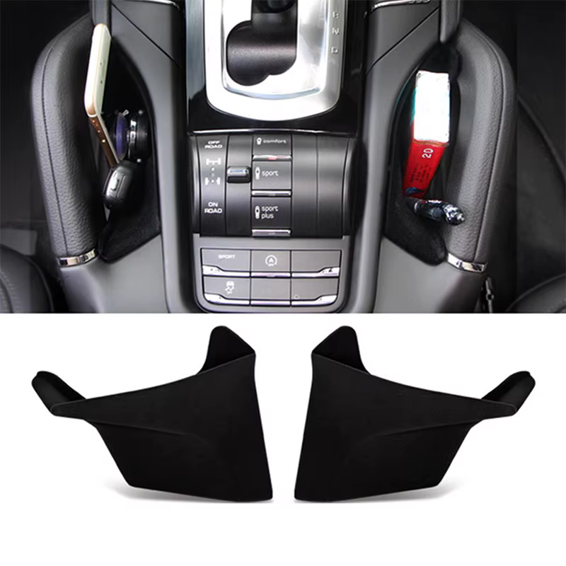 Pour Porsche Cayenne 2011-2018 Console centrale Gap boîte de rangement accessoire de voiture accoudo