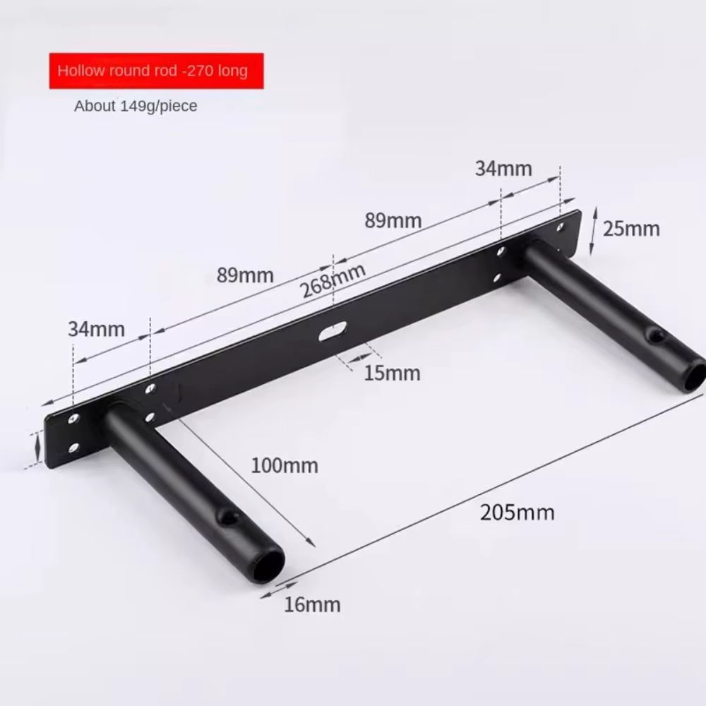 Support d'étagère caché robuste, tige de support robuste, étagère murale flottante, raccords de meub