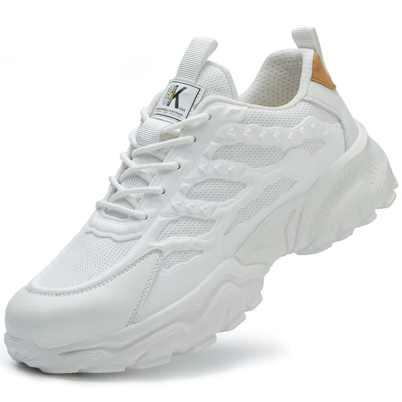 chaussures de travail blanches chaussures de sécurité légères et confortables homme femmes chaussure