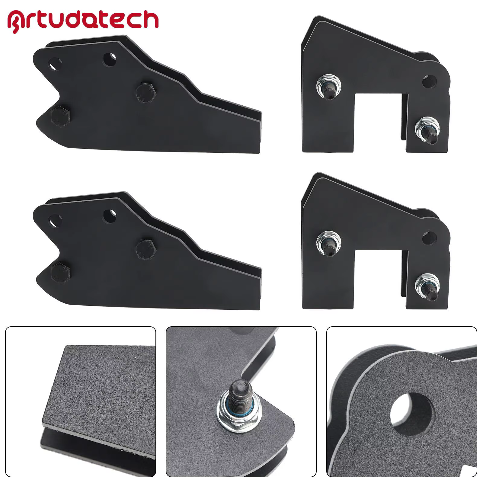 Jeu de levage de 3 pouces, Suspension avant et arrière pour Polaris Ranger 570 1000 Xp Crew